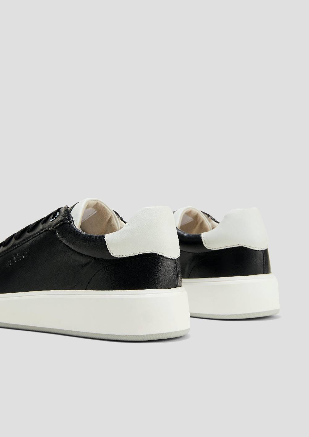 S.Oliver Sneaker In Leder-Optik