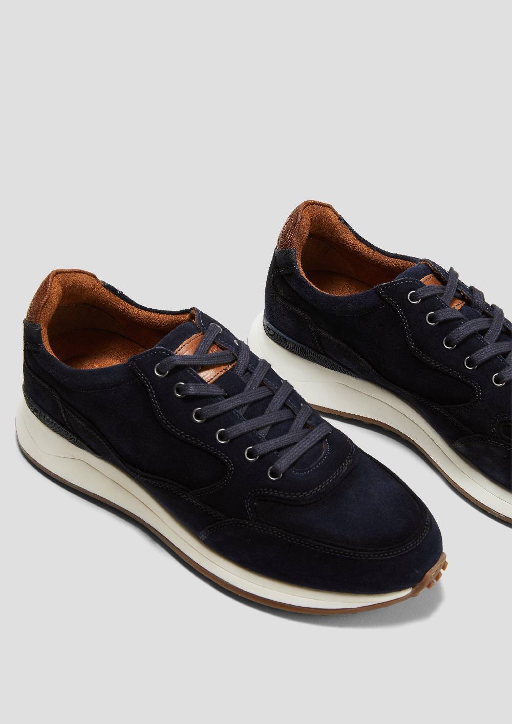 S.Oliver Sneaker In Veloursleder-Optik