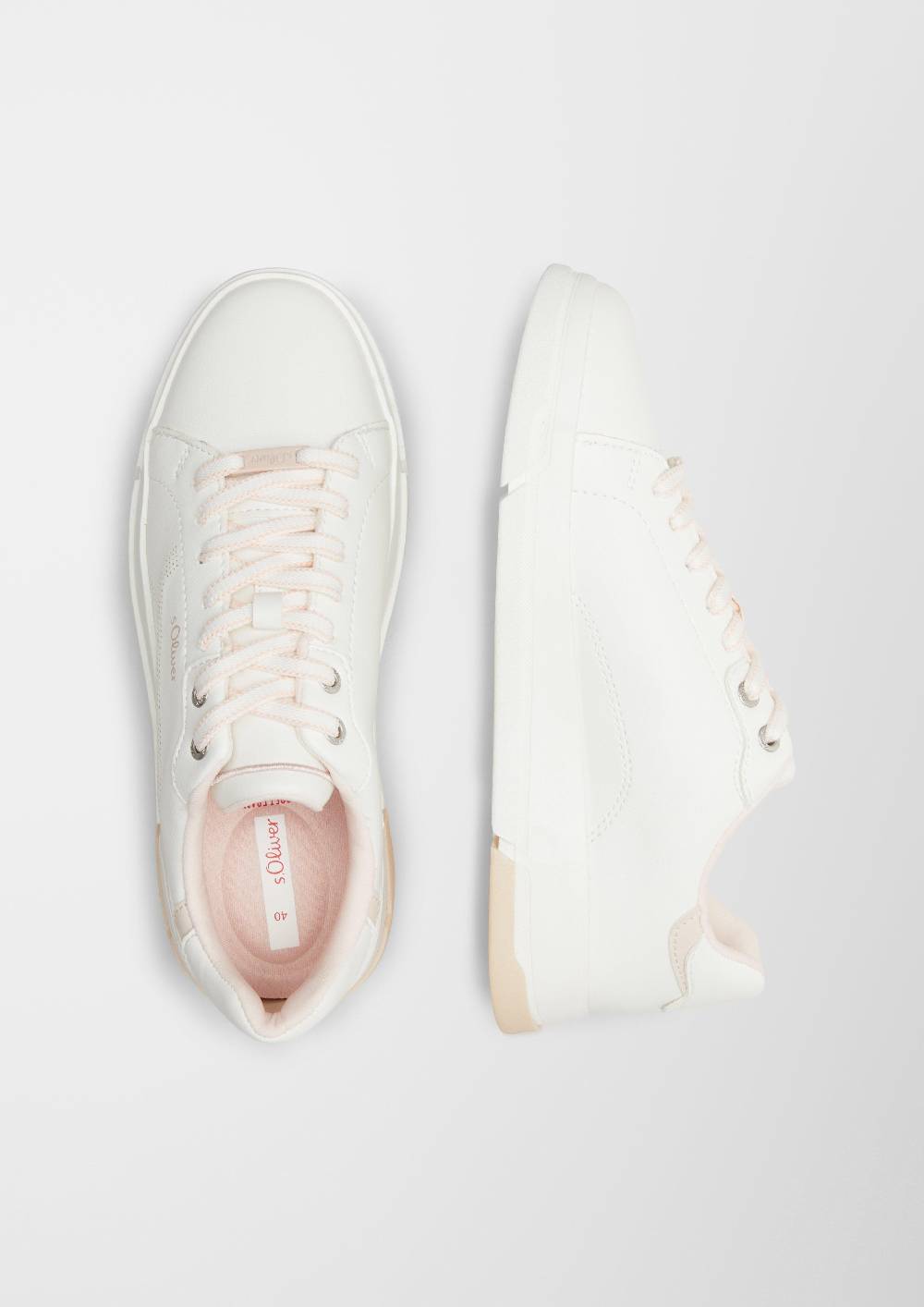 S.Oliver Sneaker Mit Kontrastsohle