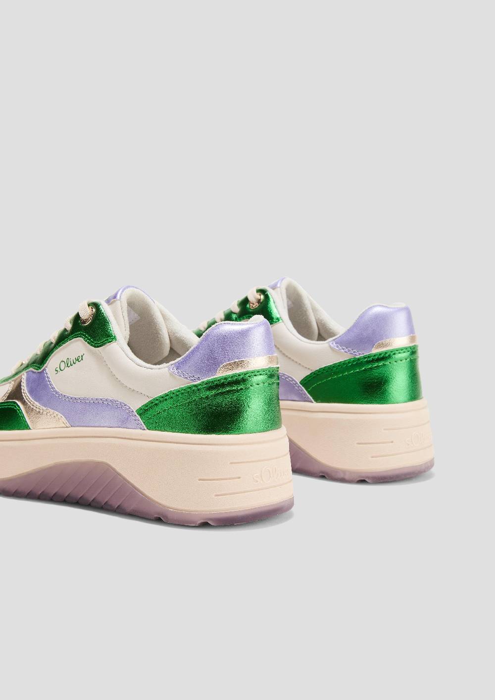 S.Oliver Sneaker Mit Modischem Clour-Blocking