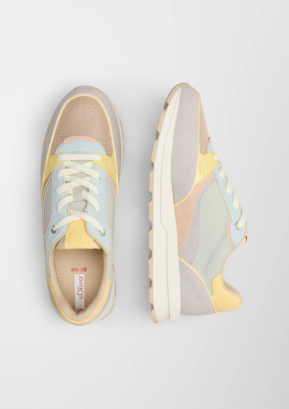 S.Oliver Sneaker Mit Musterstruktur