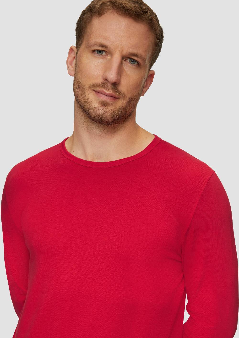 S.Oliver Softes Langarmshirt Aus Baumwolljersey