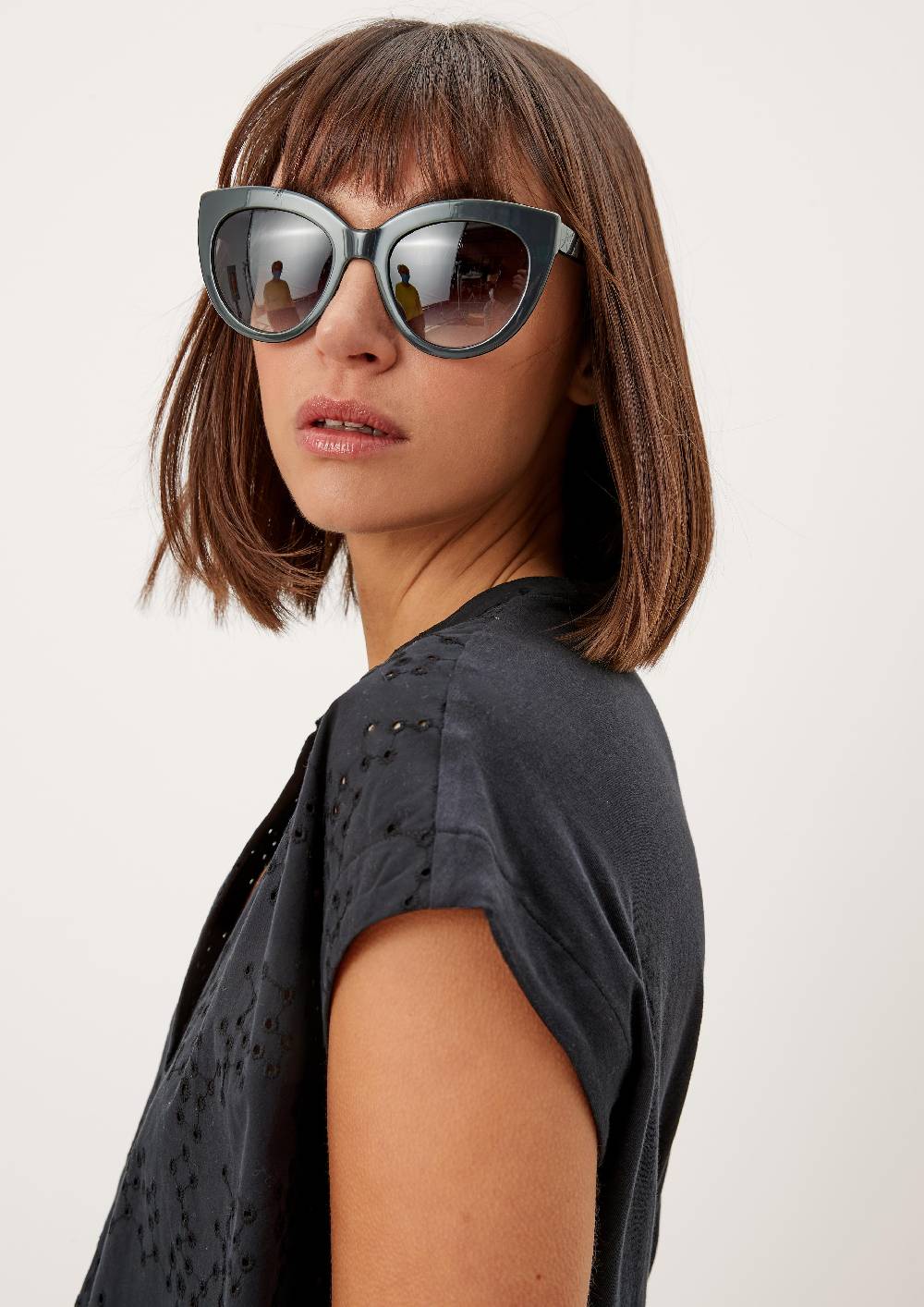 S.Oliver Sonnenbrille Im Cat Eye-Look
