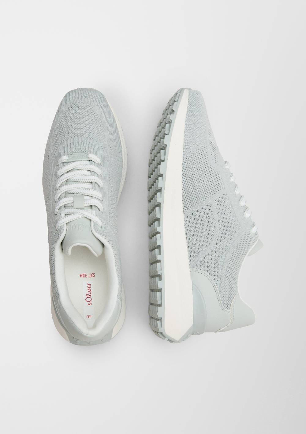 S.Oliver Sportlicher Sneaker In Mesh-Optik