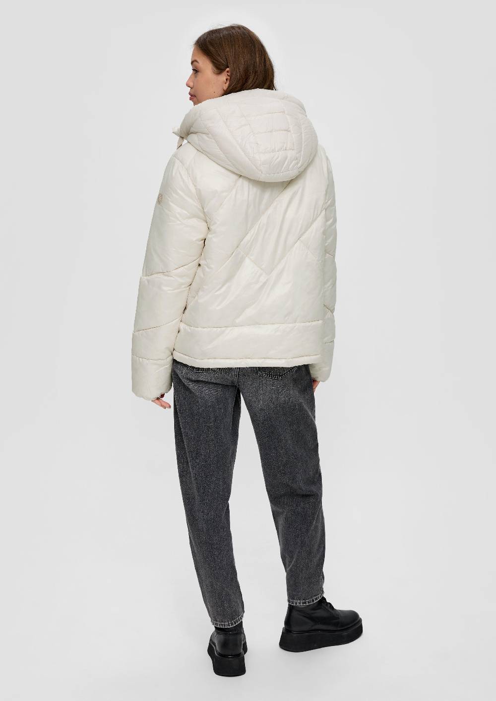S.Oliver Steppjacke Im Fabricmix