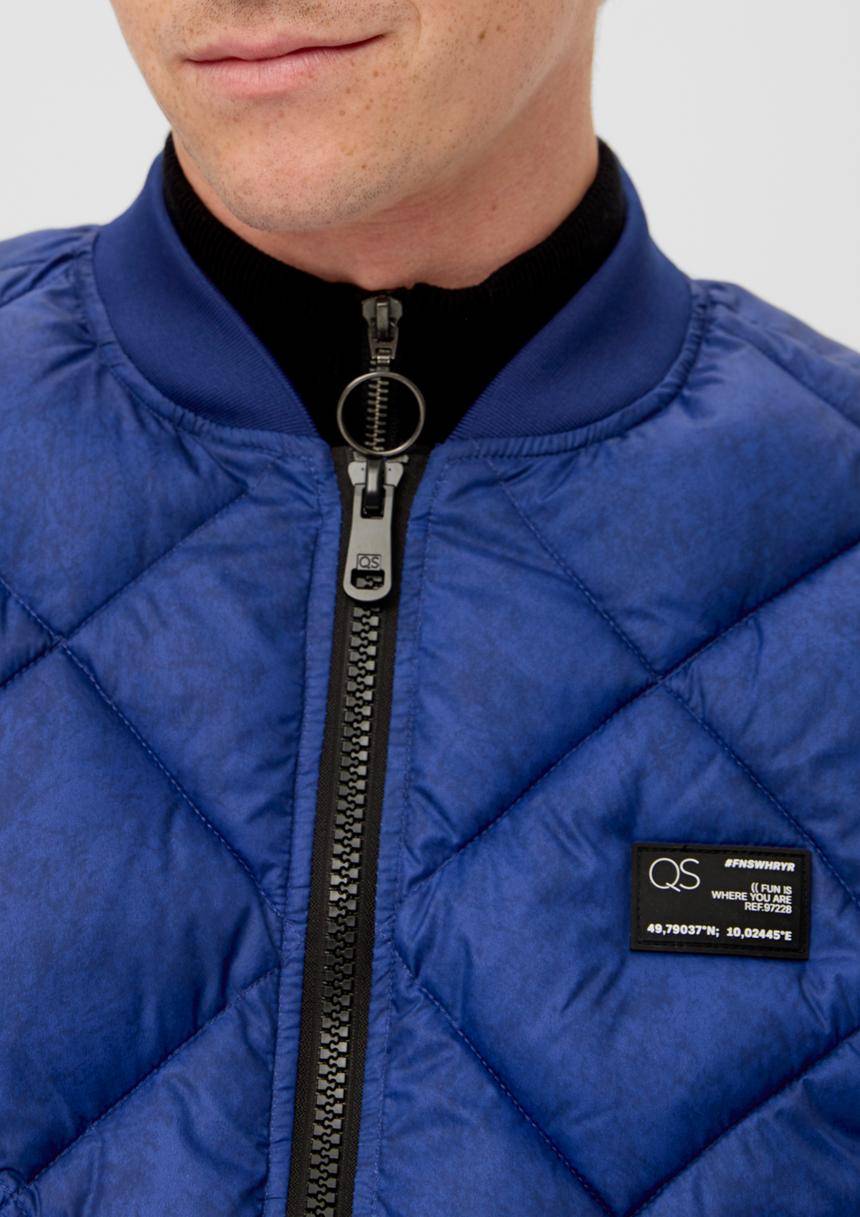 S.Oliver Steppjacke Mit Allover-Print