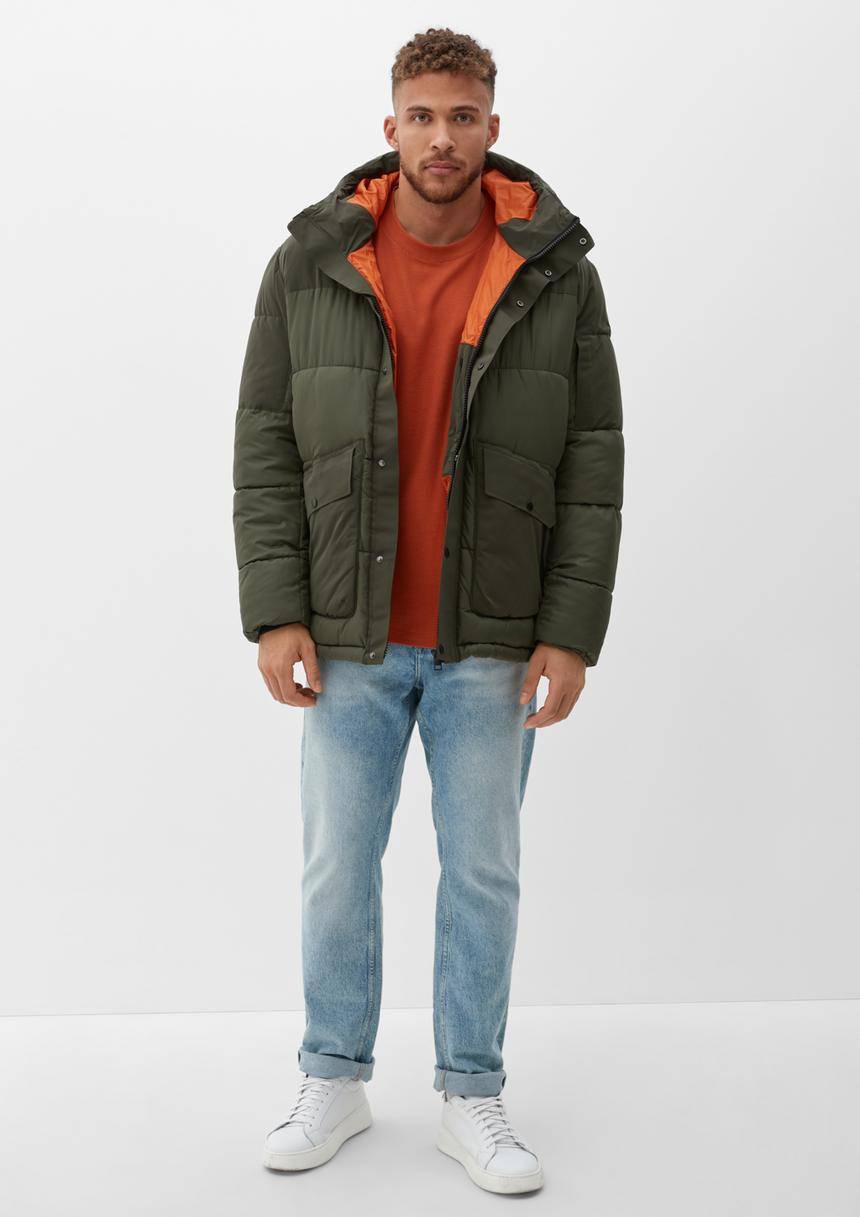 S.Oliver Steppjacke Mit Kapuze