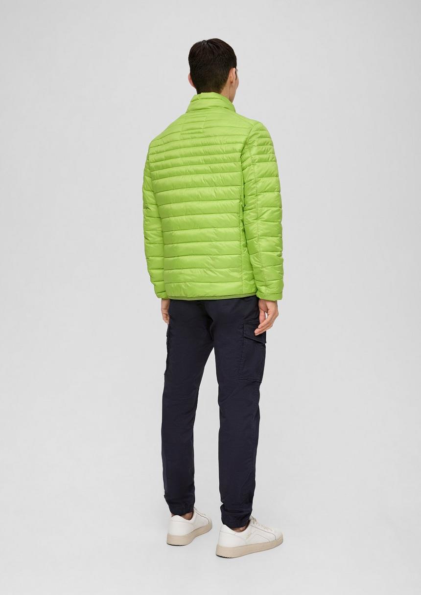 S.Oliver Steppjacke Mit Label-Patch
