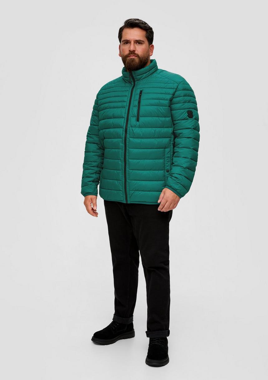 S.Oliver Steppjacke Mit Label-Patch