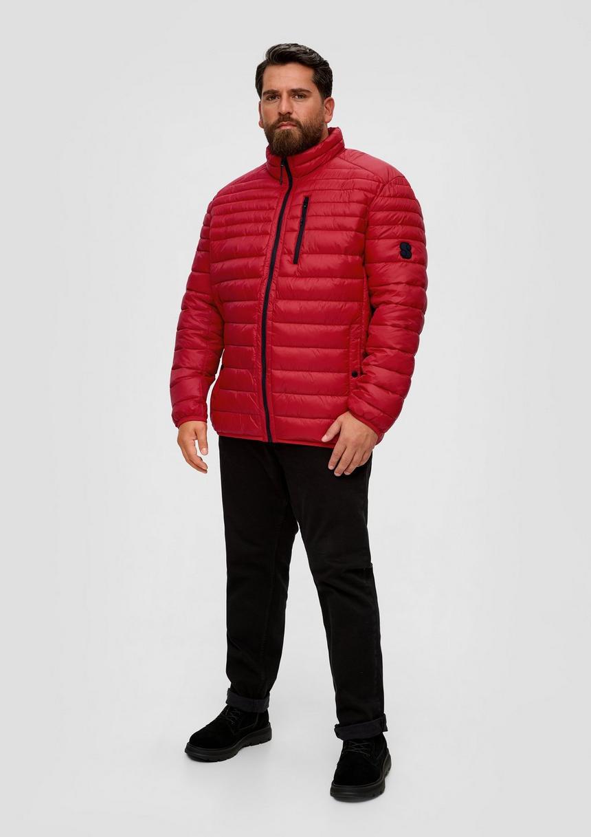 S.Oliver Steppjacke Mit Label-Patch