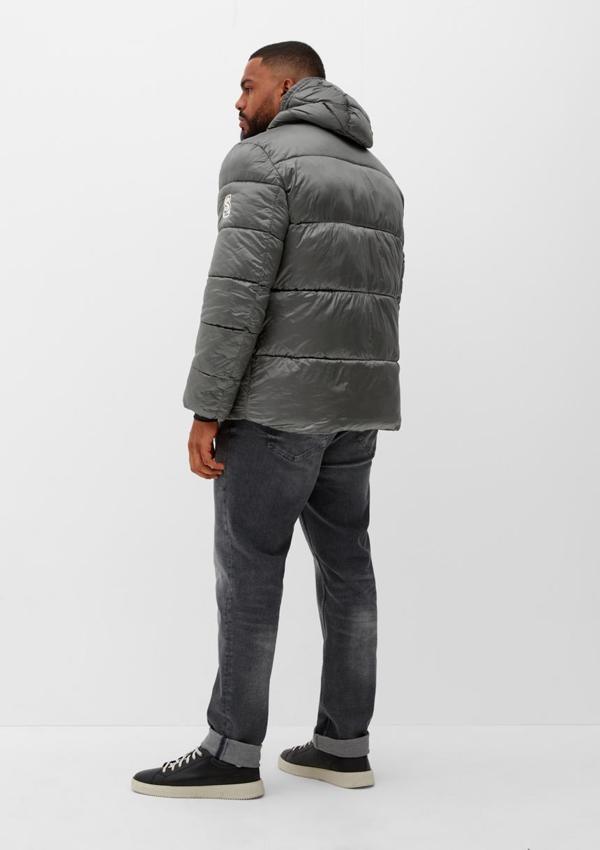 S.Oliver Steppjacke Mit Logo-Applikation
