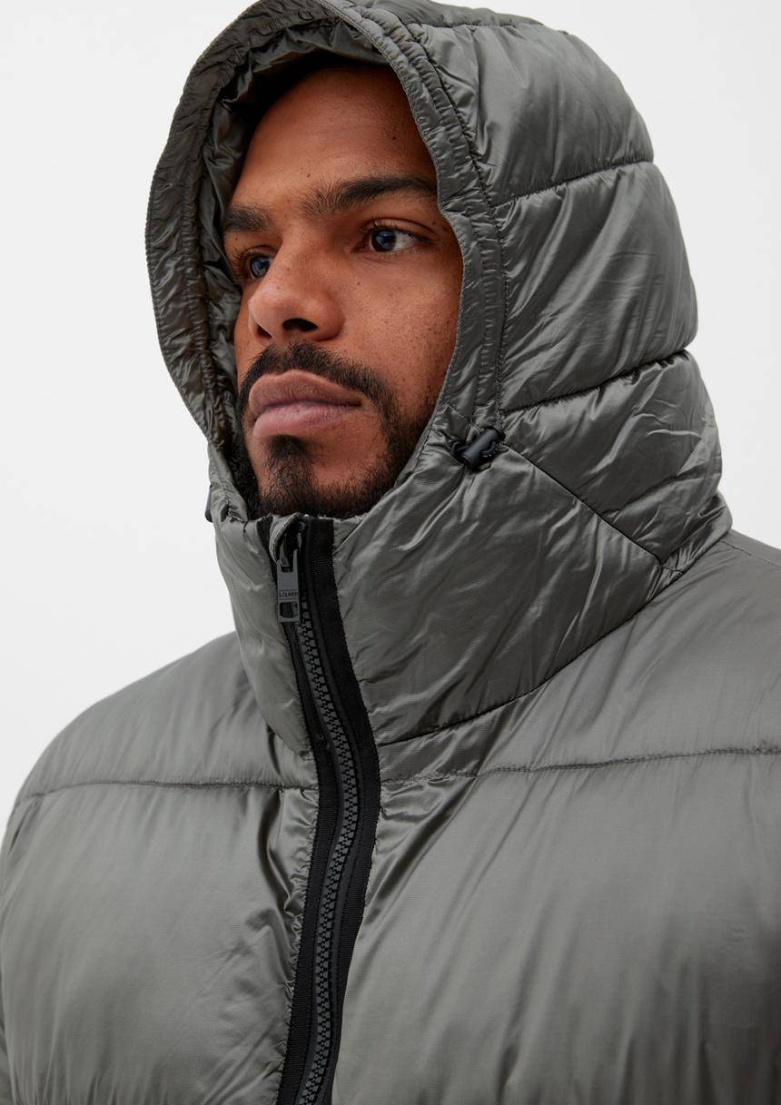 S.Oliver Steppjacke Mit Logo-Applikation