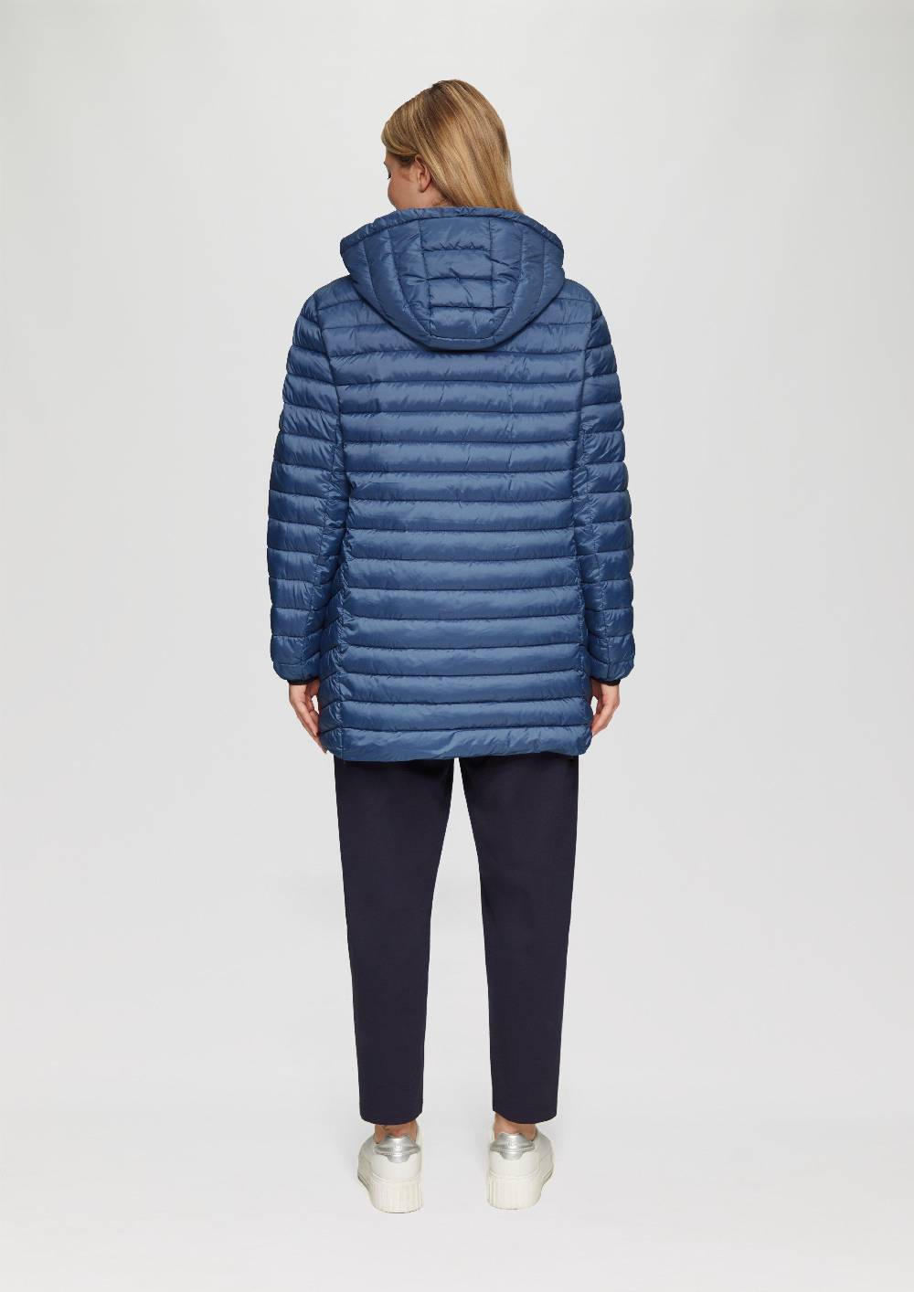 S.Oliver Steppjacke Mit Logo-Kapuze