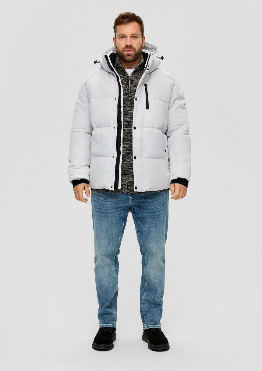 S.Oliver Steppjacke Mit Schriftprint-Detail