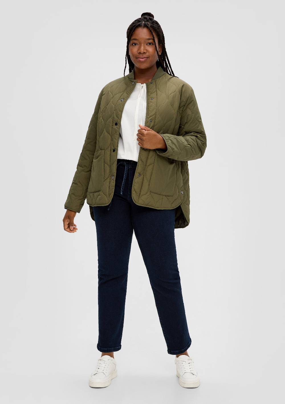 S.Oliver Steppjacke Mit Stehkragen