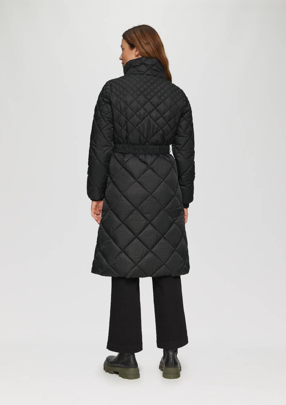 S.Oliver Steppmantel Mit Gürtel