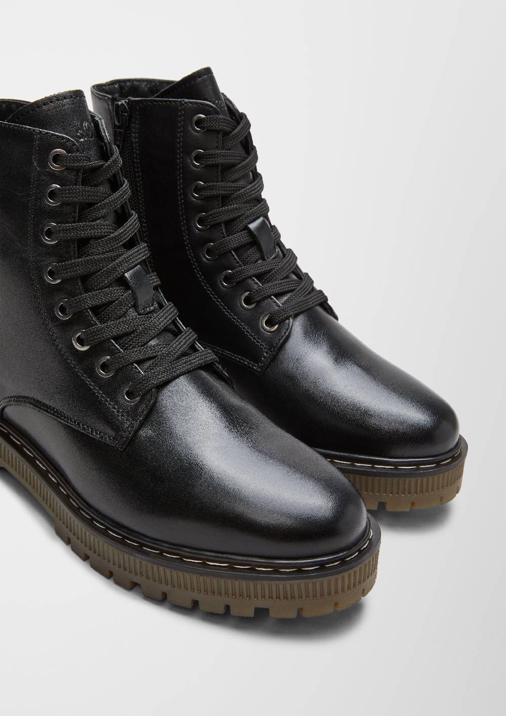 S.Oliver Stiefel Aus Echtleder