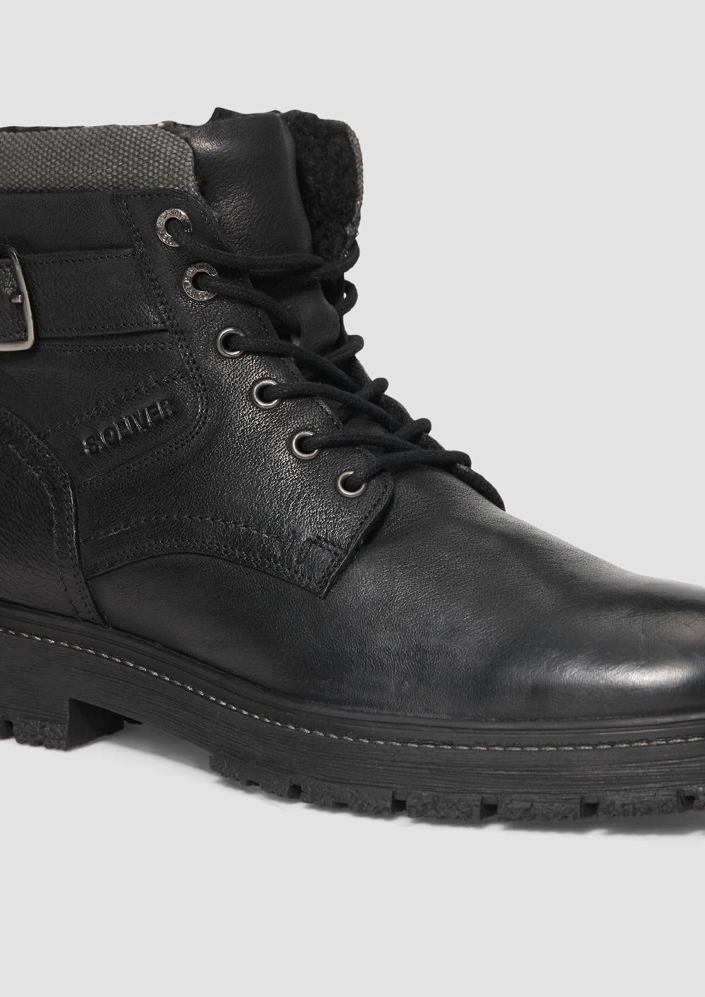 S.Oliver Stiefel Aus Leder