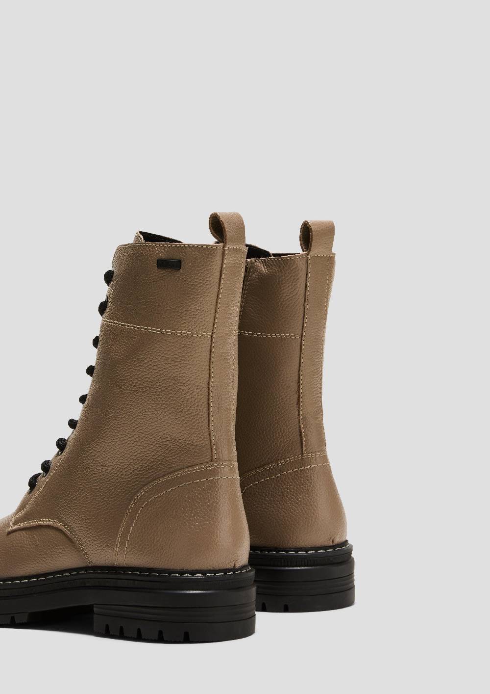 S.Oliver Stiefel Aus Rindsleder