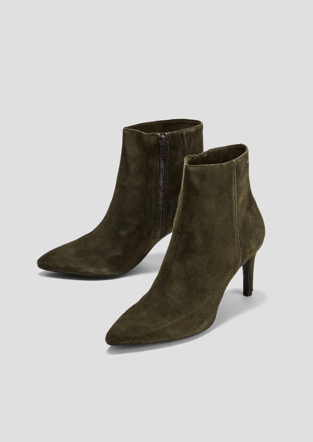 S.Oliver Stiefel Aus Rindsleder