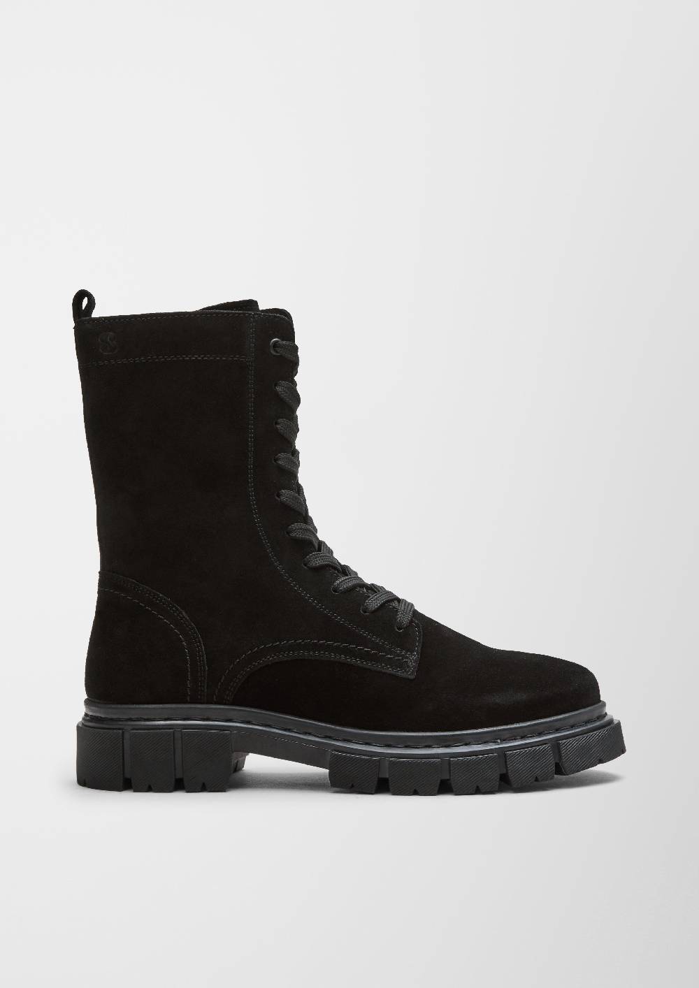 S.Oliver Stiefel Aus Veloursleder