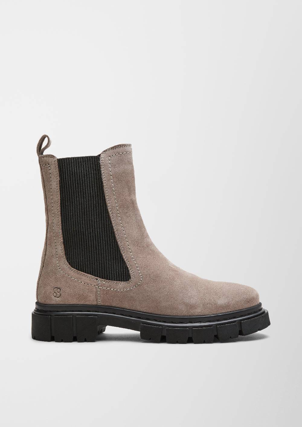 S.Oliver Stiefel Aus Veloursleder