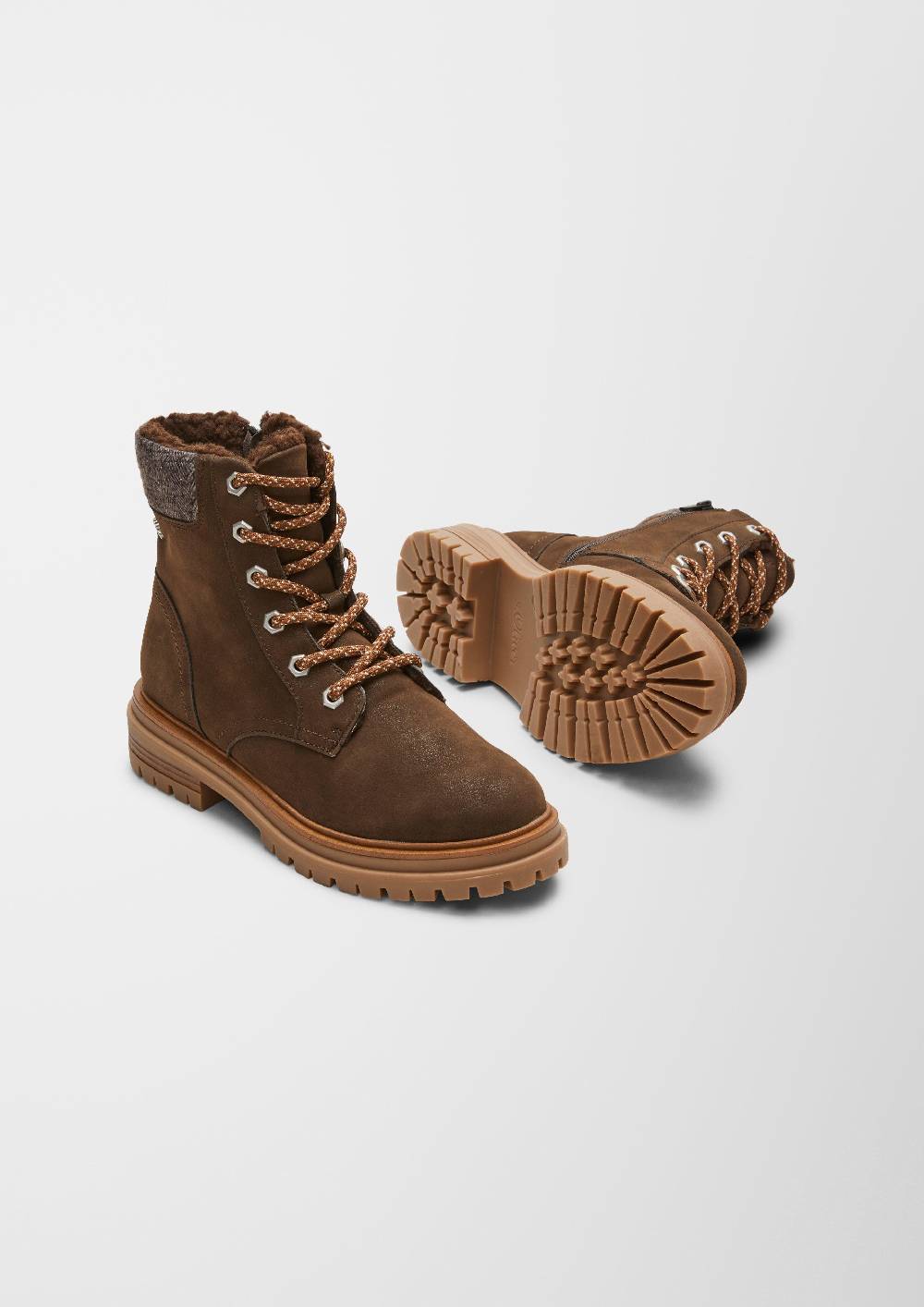 S.Oliver Stiefel Im Rustikalen Look