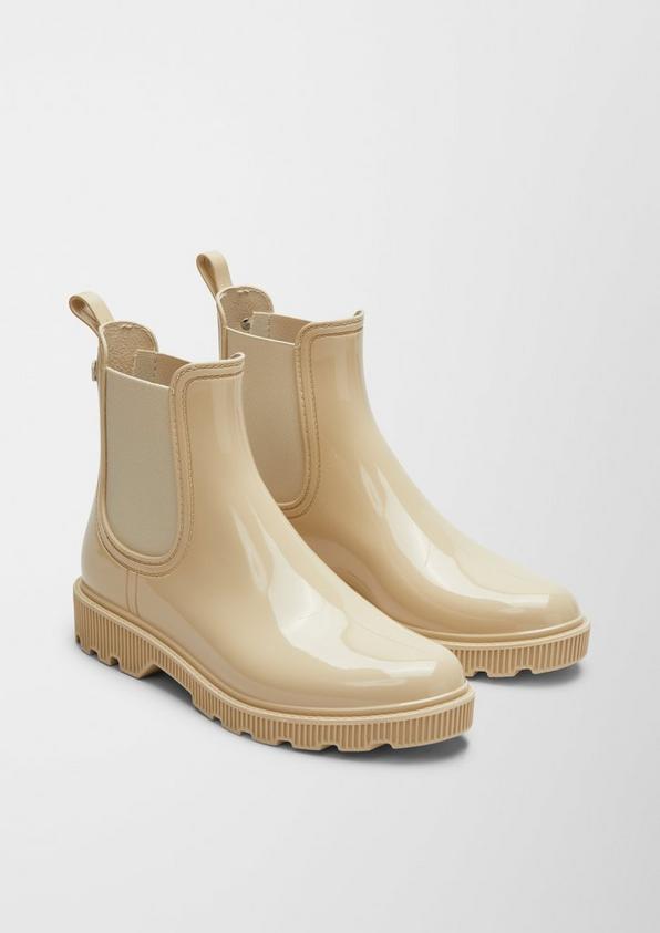 S.Oliver Stiefel in Lackleder-Optik