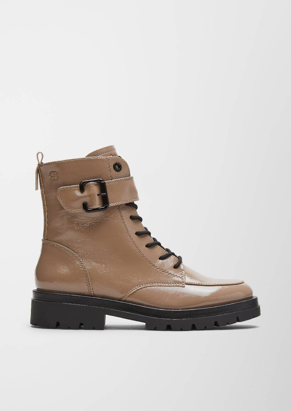 S.Oliver Stiefel In Lackleder-Optik