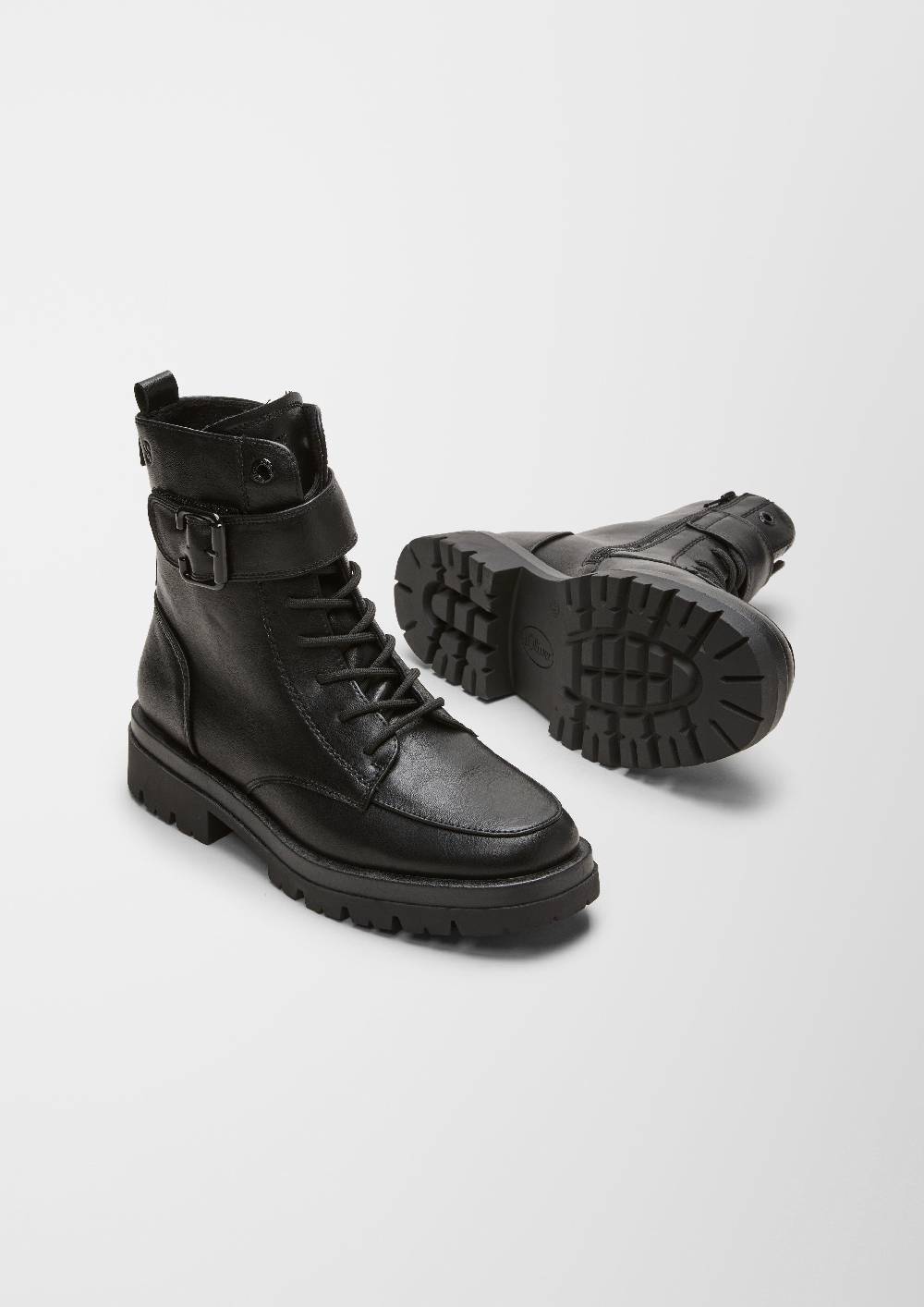 S.Oliver Stiefel In Lackleder-Optik