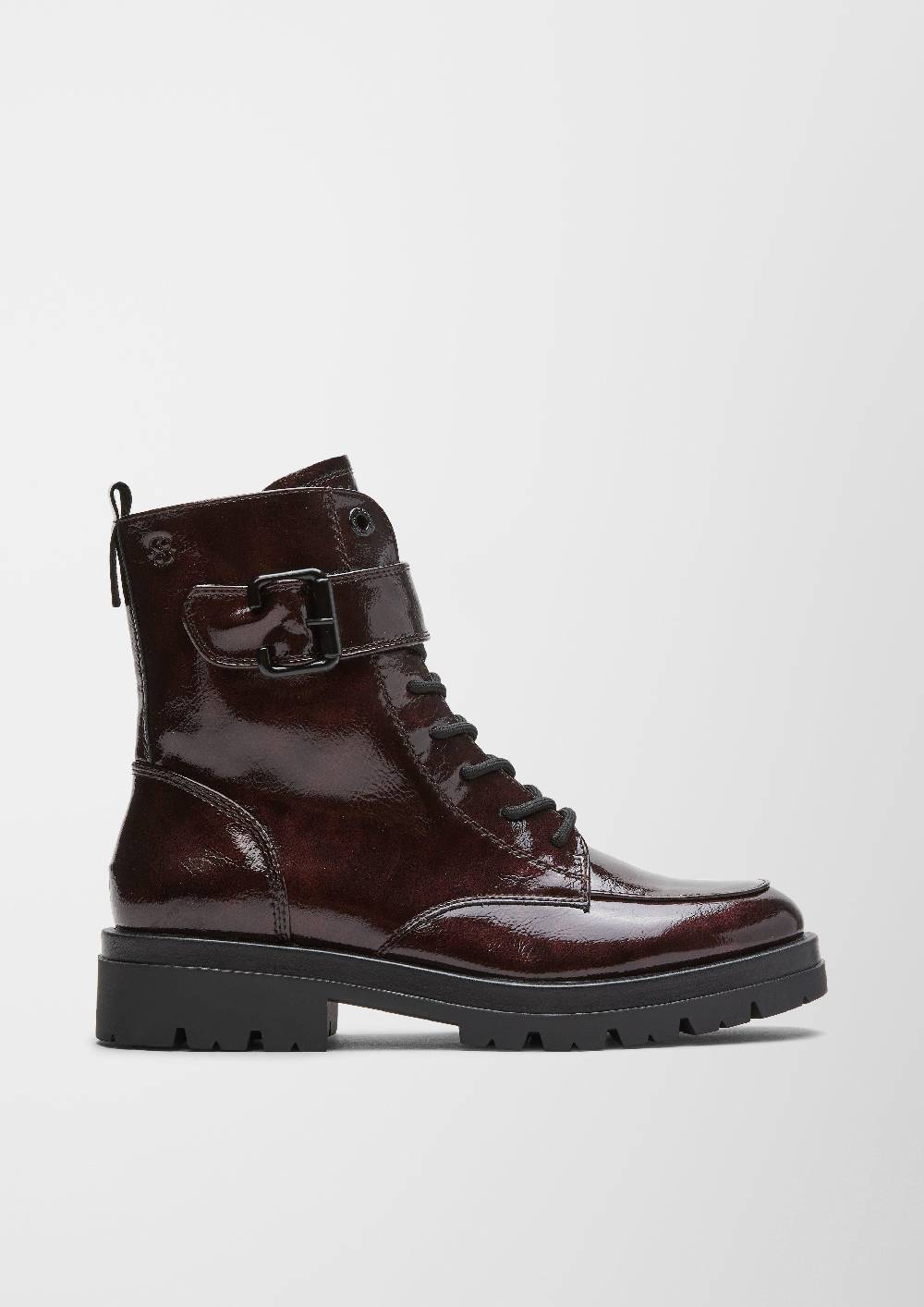 S.Oliver Stiefel In Lackleder-Optik