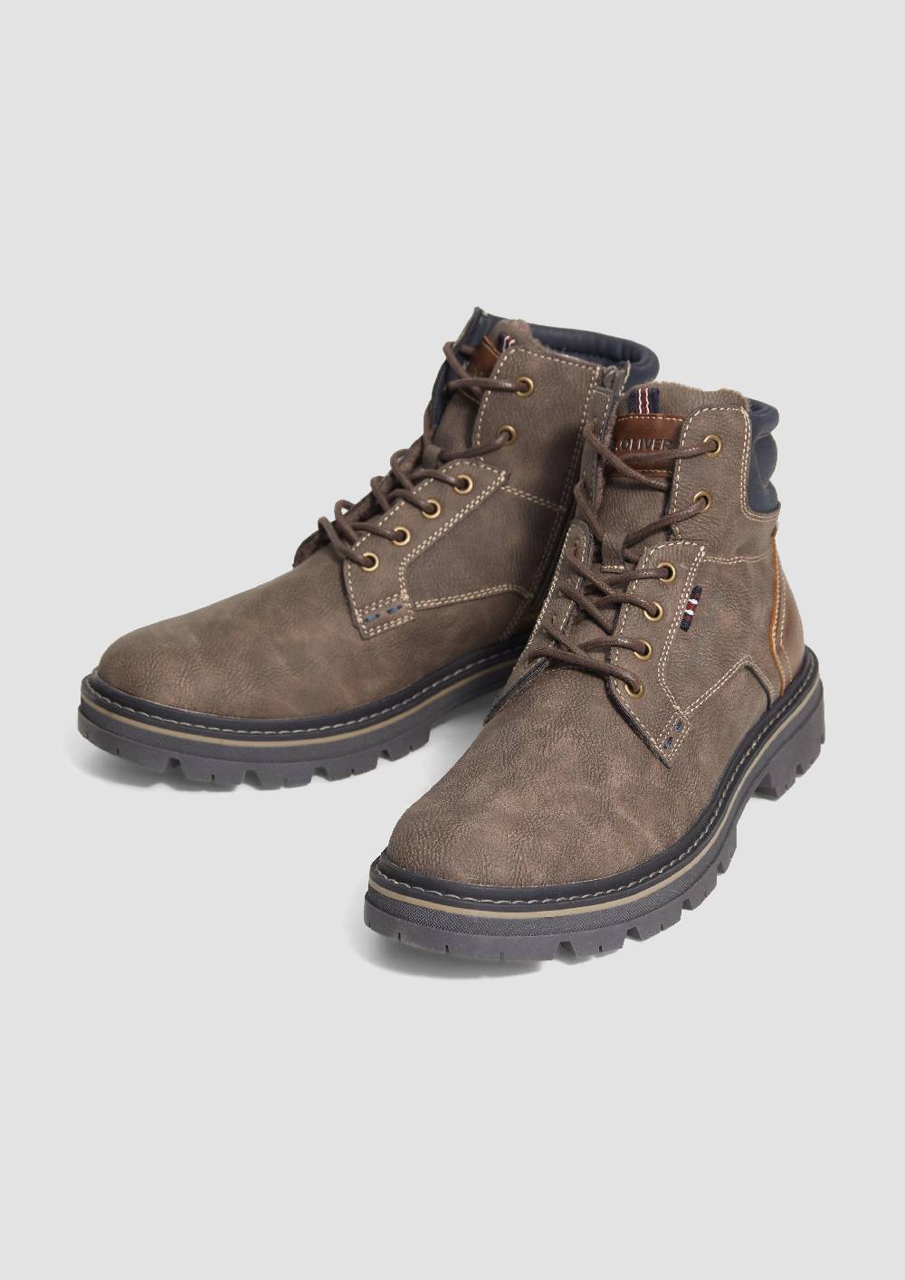 S.Oliver Stiefel In Leder-Optik