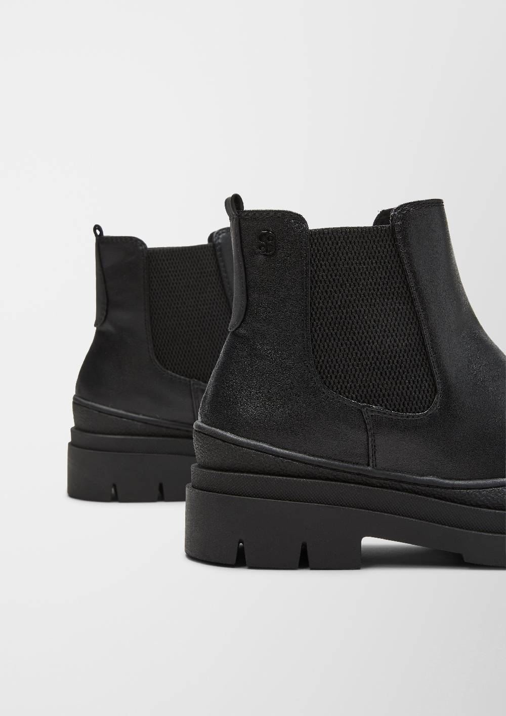 S.Oliver Stiefel In Leder-Optik