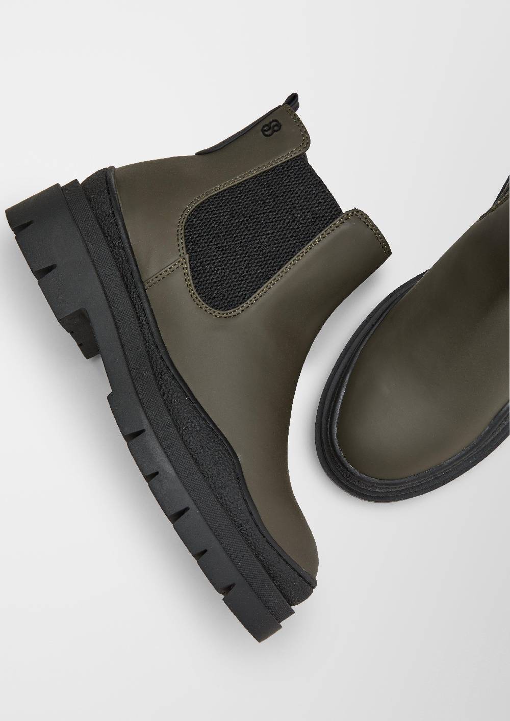 S.Oliver Stiefel In Leder-Optik