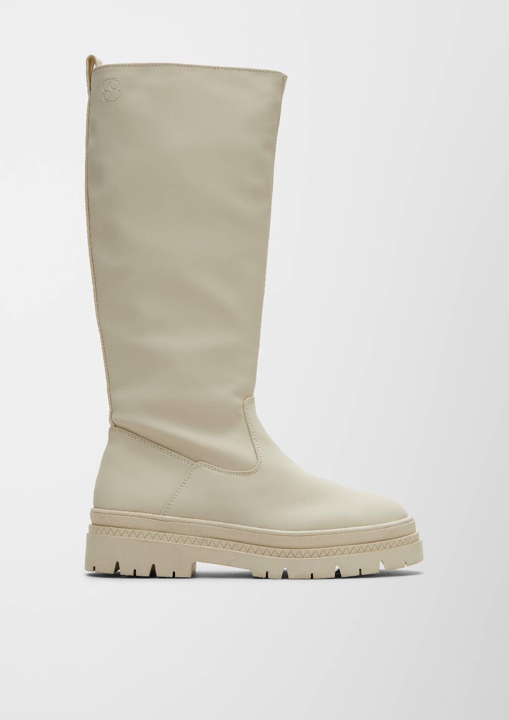 S.Oliver Stiefel In Leder-Optik