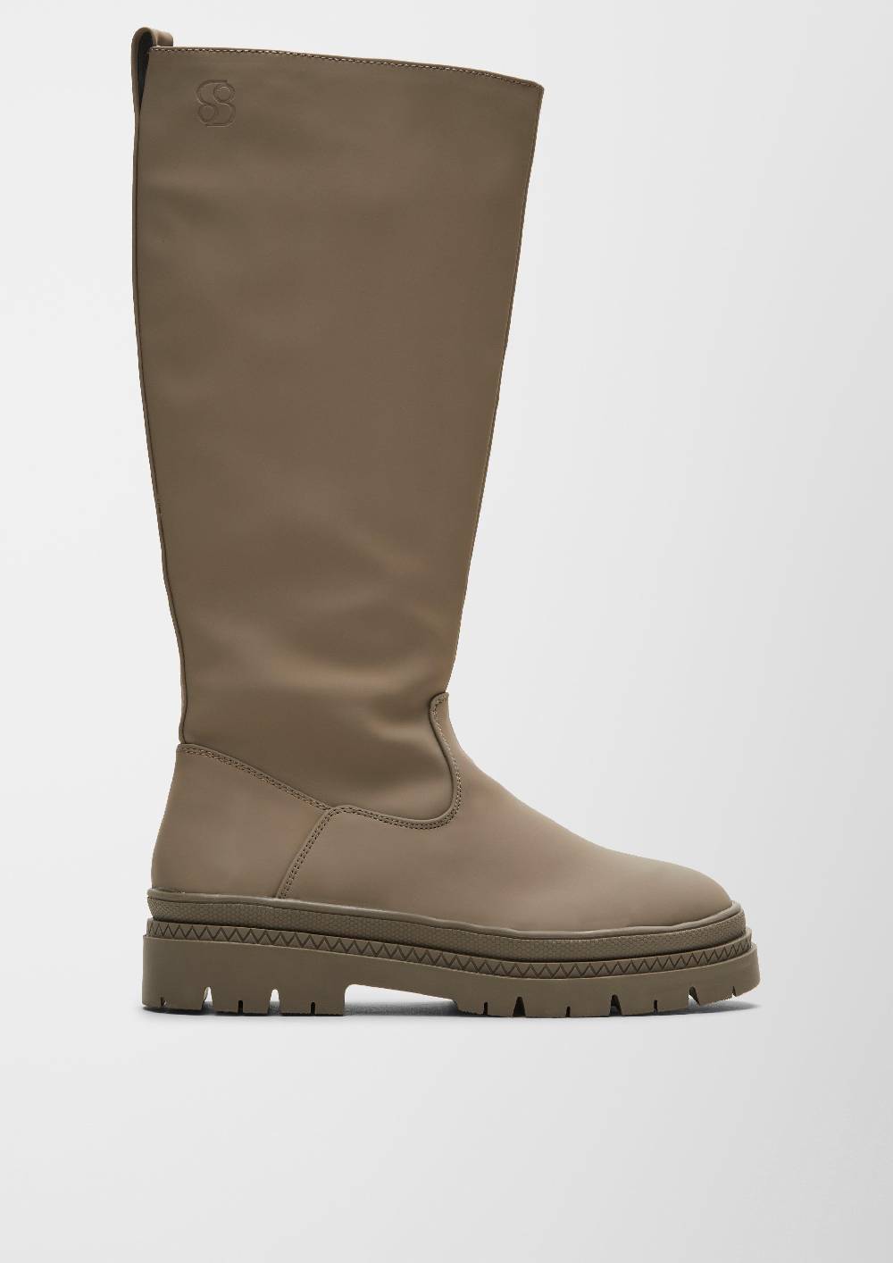 S.Oliver Stiefel In Leder-Optik