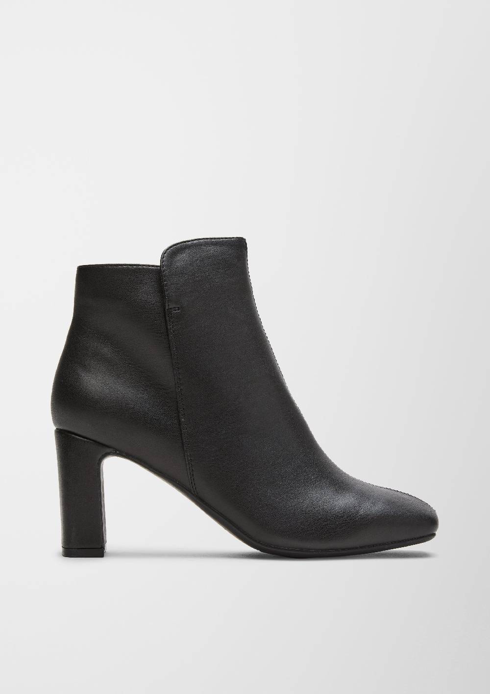 S.Oliver Stiefel In Leder-Optik