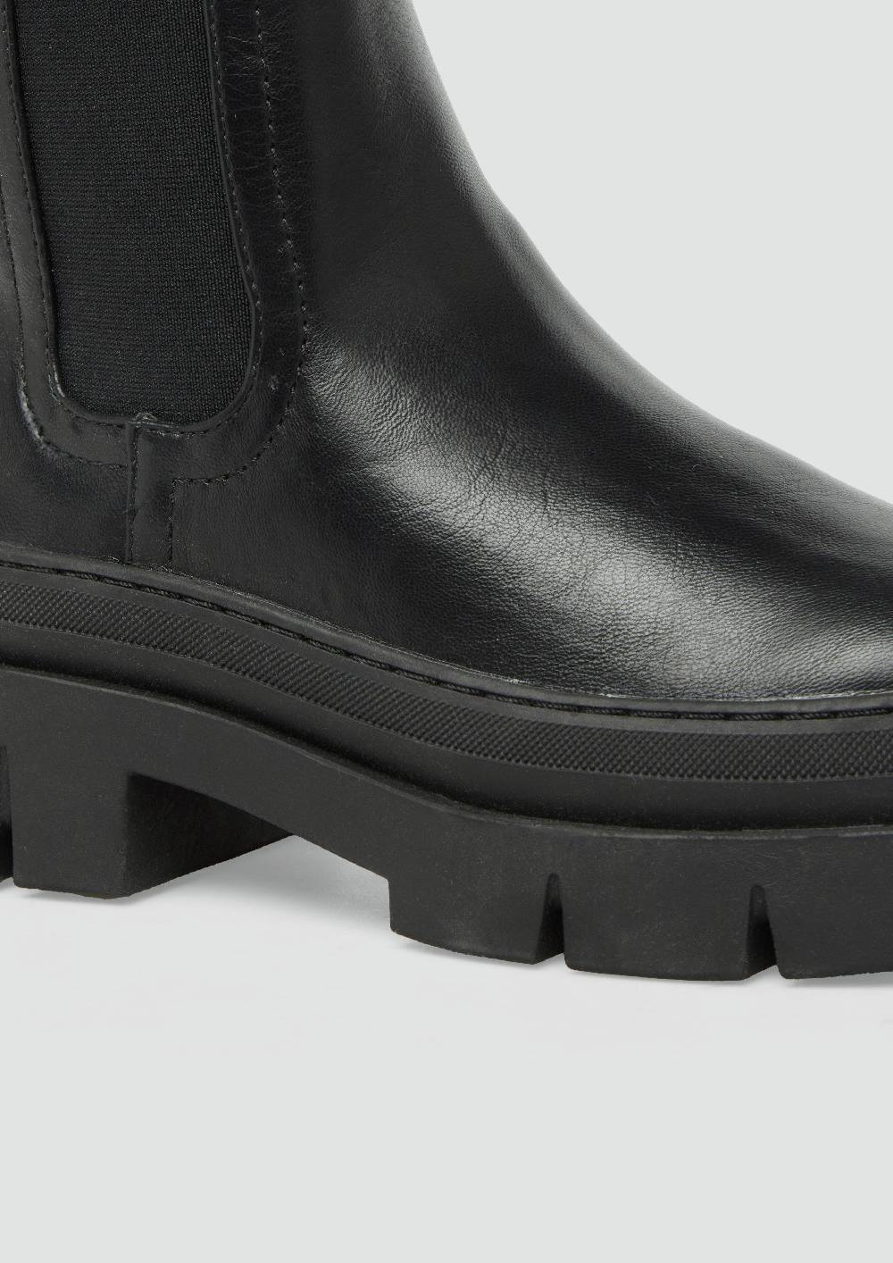 S.Oliver Stiefel In Leder-Optik