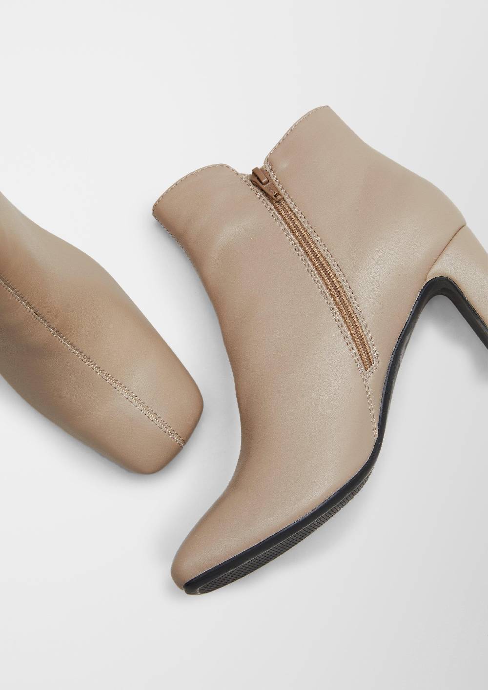 S.Oliver Stiefel In Leder-Optik