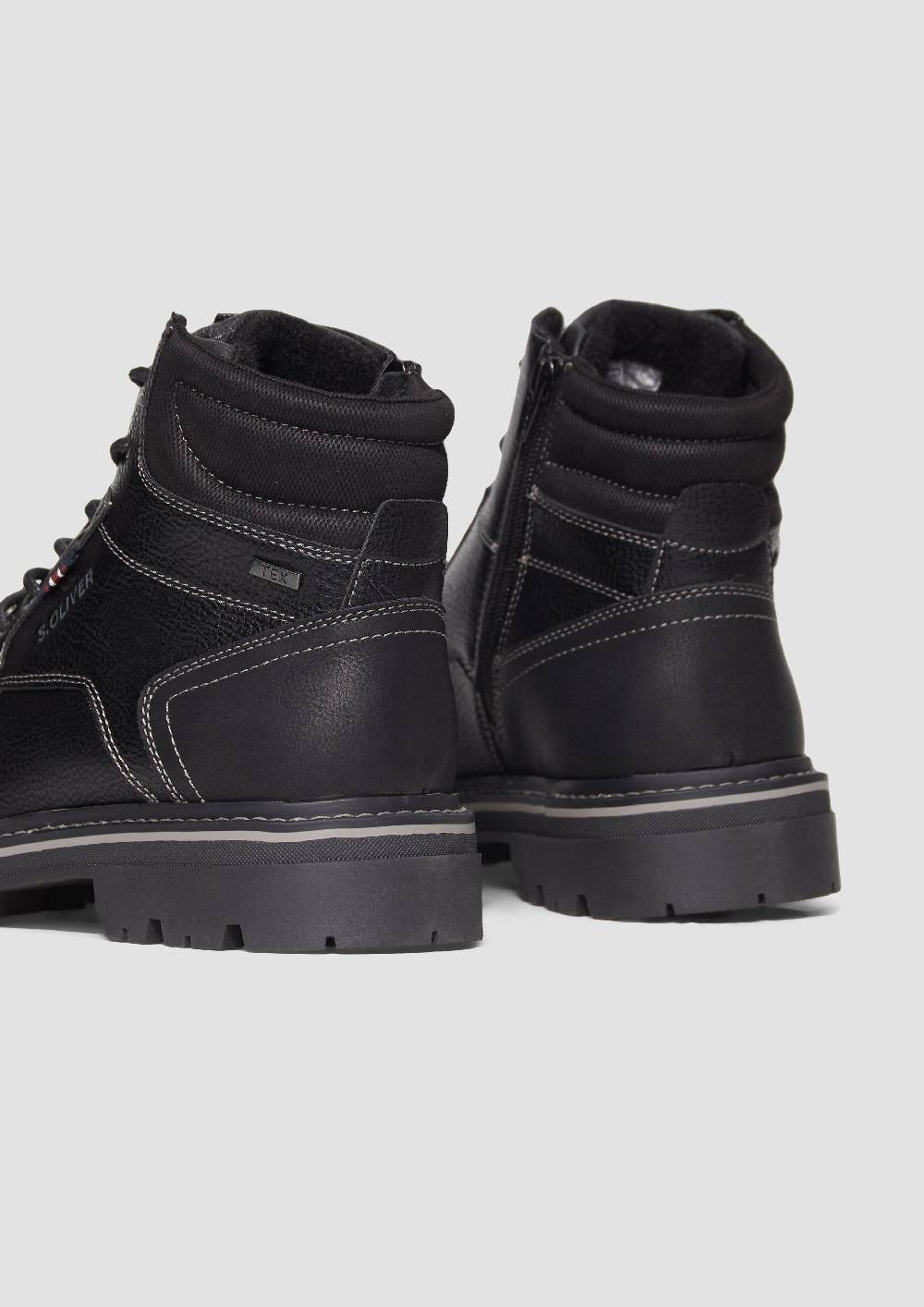 S.Oliver Stiefel In Leder-Optik