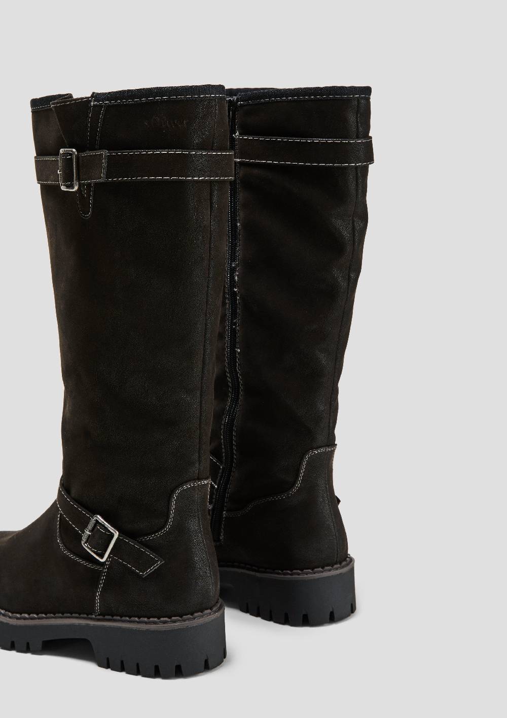 S.Oliver Stiefel Mit Dornschließe