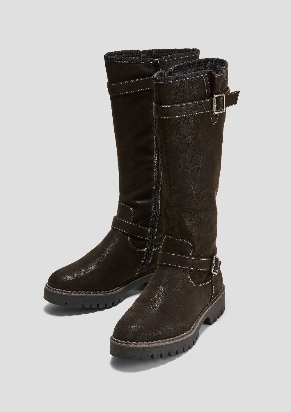 S.Oliver Stiefel Mit Dornschließe