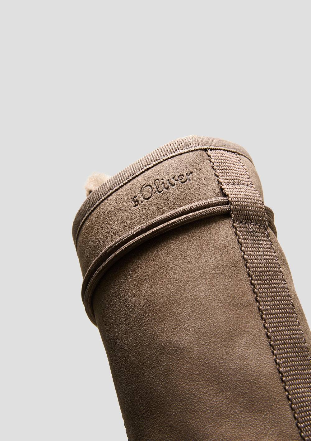 S.Oliver Stiefel Mit Profilsohle