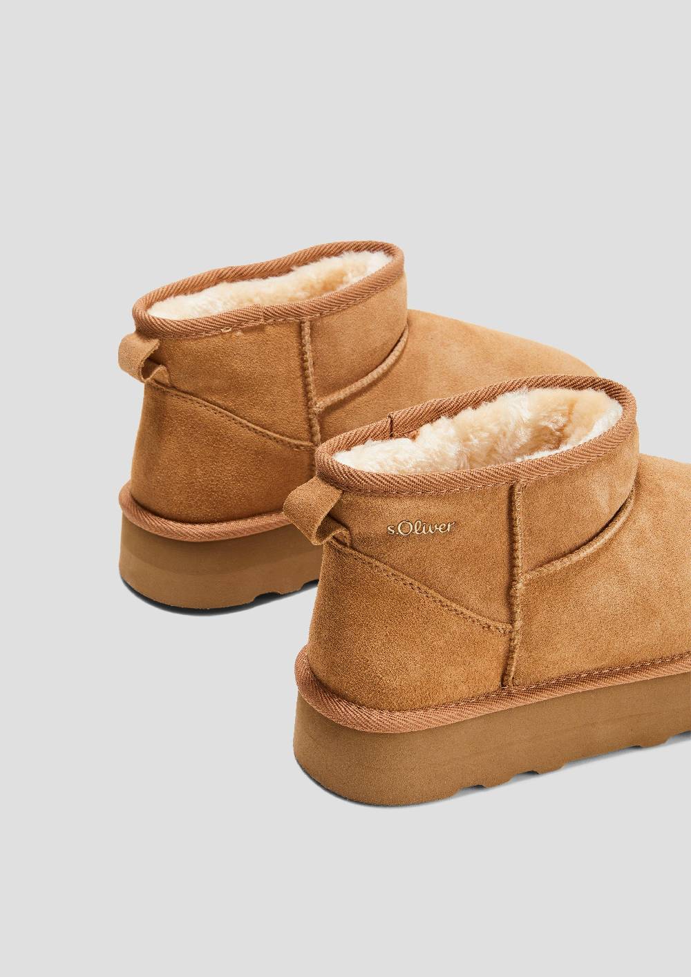 S.Oliver Stiefel Mit Teddyplüsch-Futter