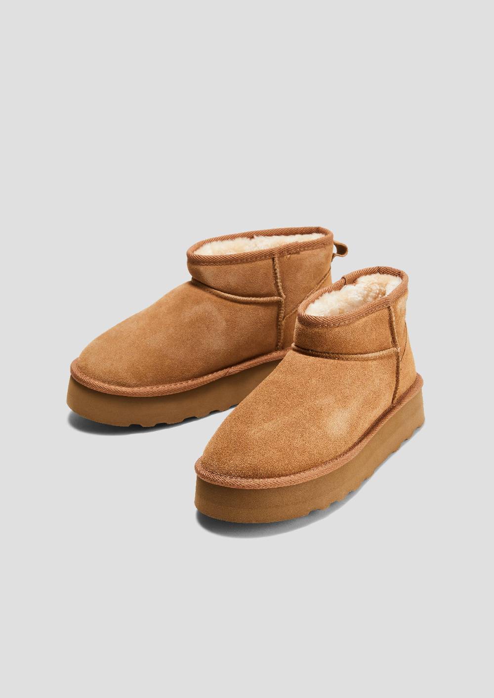 S.Oliver Stiefel Mit Teddyplüsch-Futter