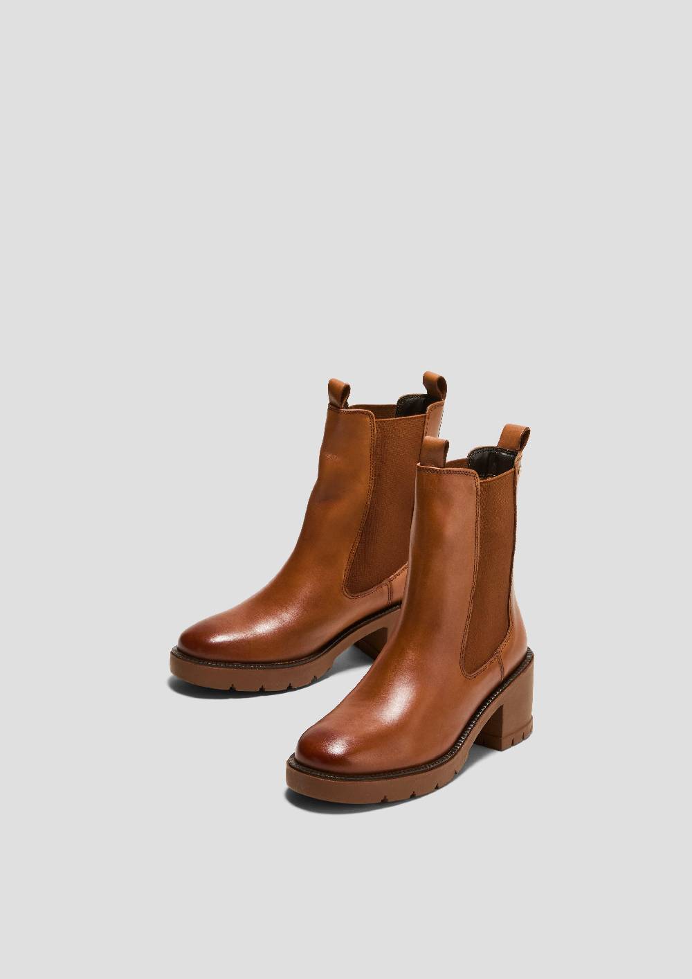 S.Oliver Stiefelette Aus Schafsleder