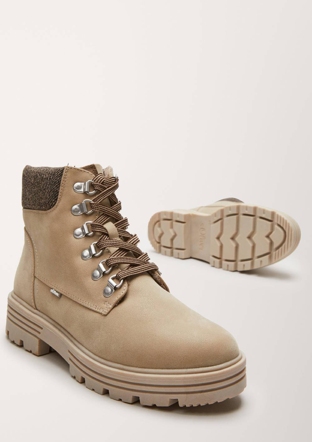 S.Oliver Stiefeletten Aus Velours