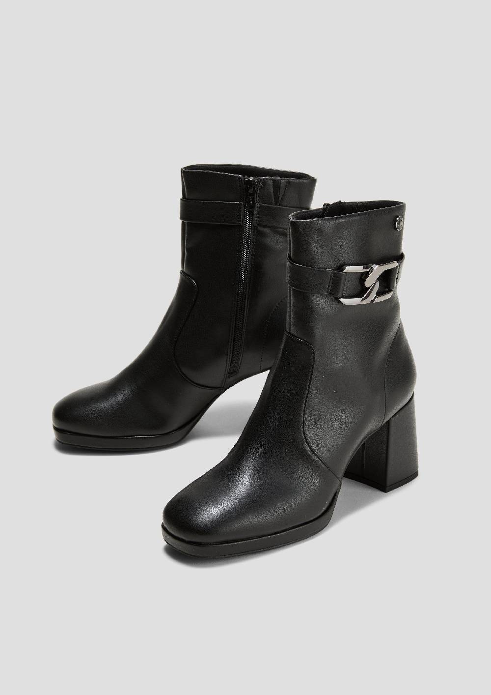 S.Oliver Stiefeletten Mit Schmuck-Detail