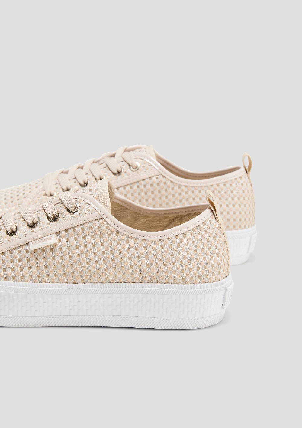 S.Oliver Stoffsneaker Mit Logo-Details