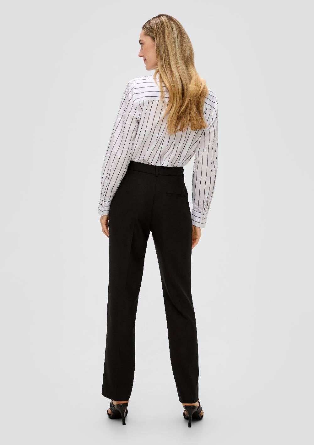 S.Oliver Straight-Leg-Hose Aus Viskosemix